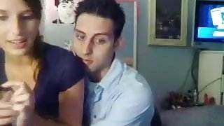 College couple has sex on Justin.tv college gay porn videos
