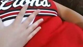 Fat Chubby Cheerleader with big Tits love Anal Sex 