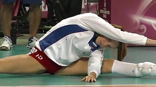Volleyball Stretching 
